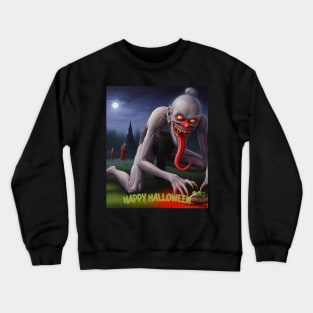 Phi Phong, Thai Ghost On Halloween Crewneck Sweatshirt